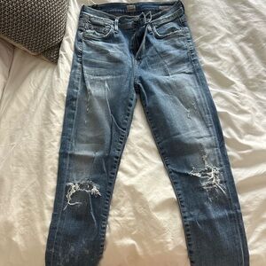 Citizens of Humanity Rocket crop high rise skinny